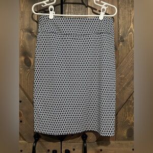 Margaret M Medium Navy Pencil Skirt